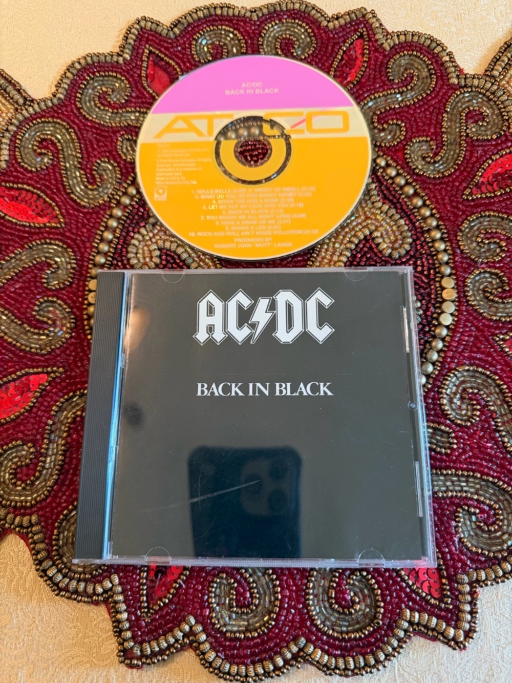 AC/DC "Back In Black" used CD